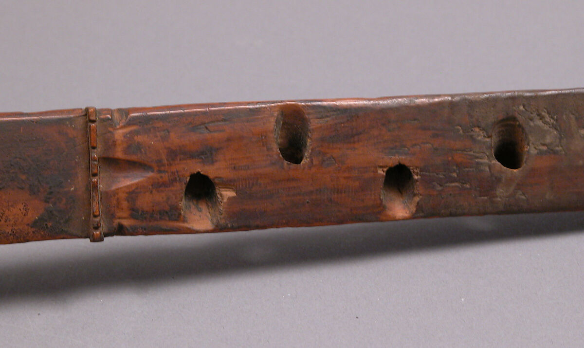 Lute, Wood with traces of paint, Roman/Byzantine