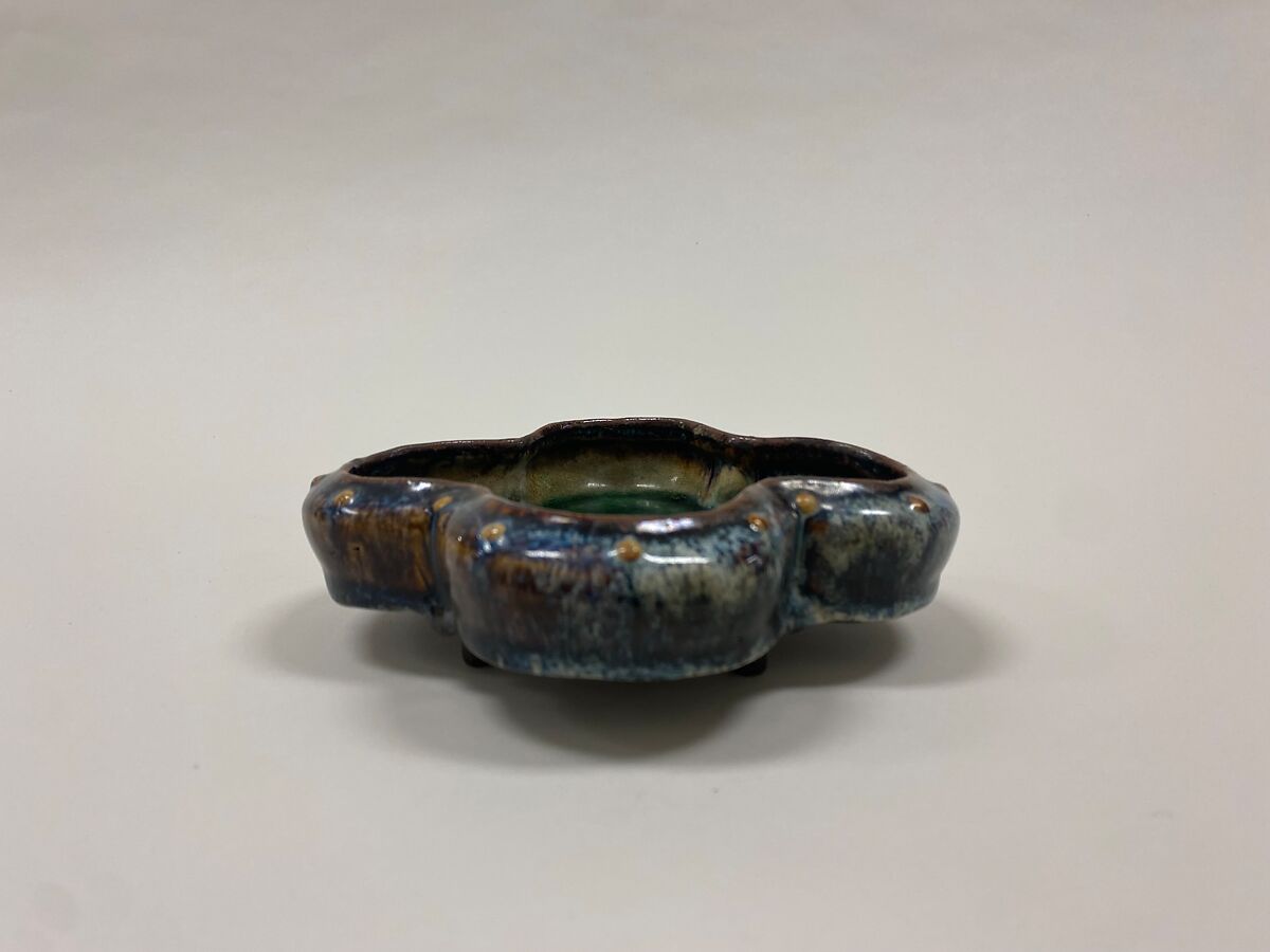 Planter, Stoneware with flambé glaze (Shiwan ware), China 