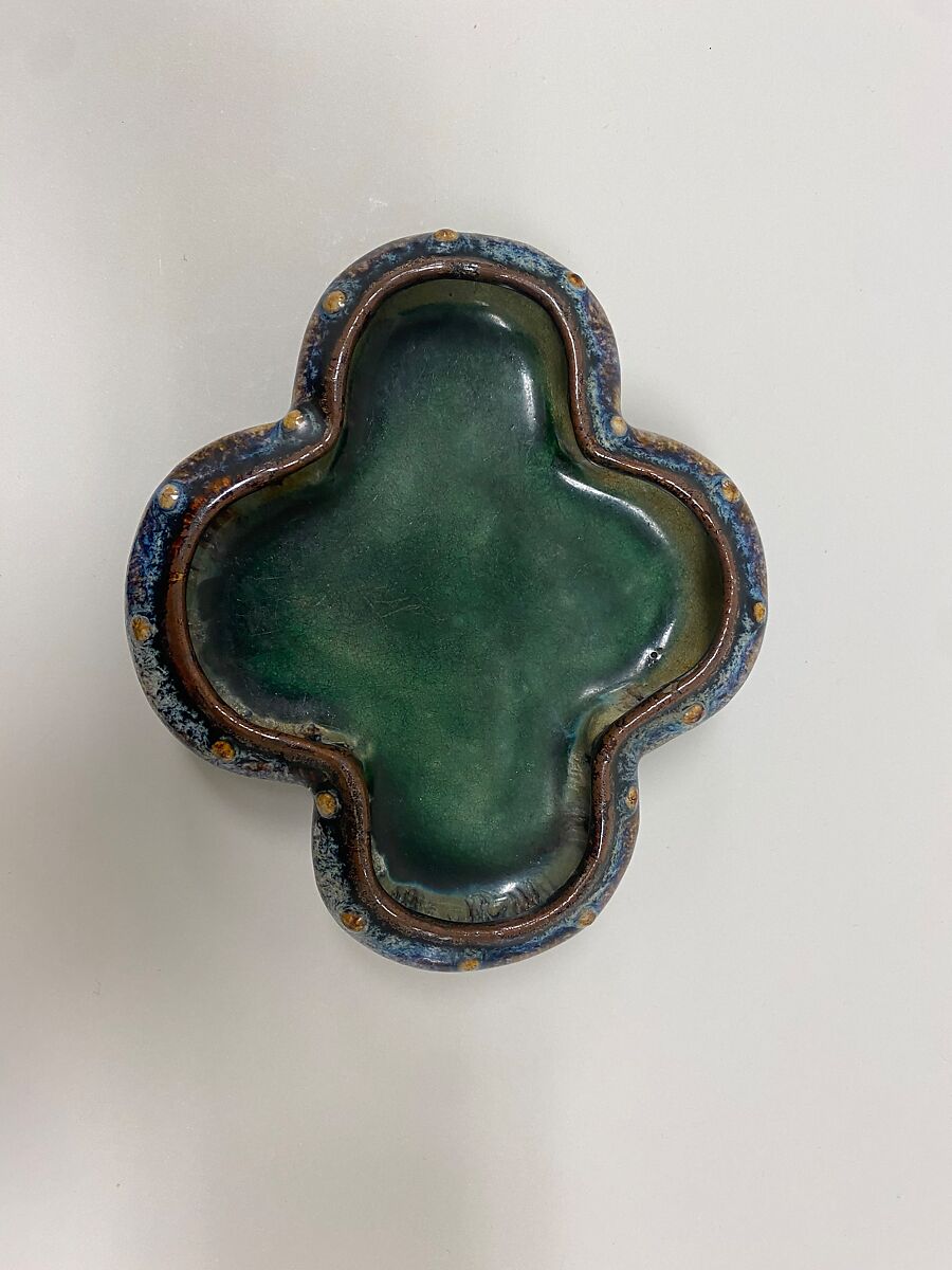 Planter, Stoneware with flambé glaze (Shiwan ware), China