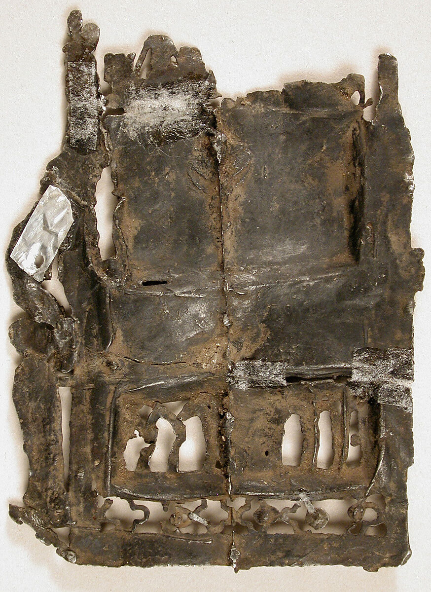 Pilgrim's Badge of the Shrine of St. Thomas Becket at Canterbury, Cast tin-lead alloy, British