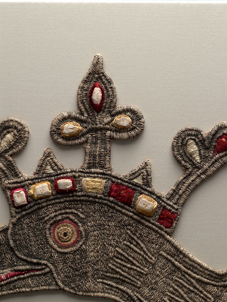 Altar Cloth or Podea, Silk, embroidery, Byzantine