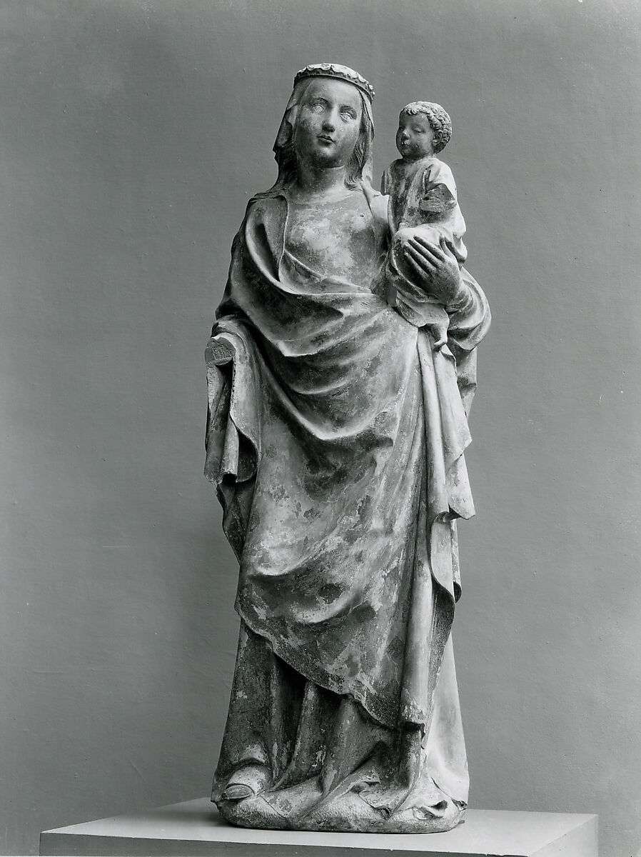 Virgin and Child, Stone, French 