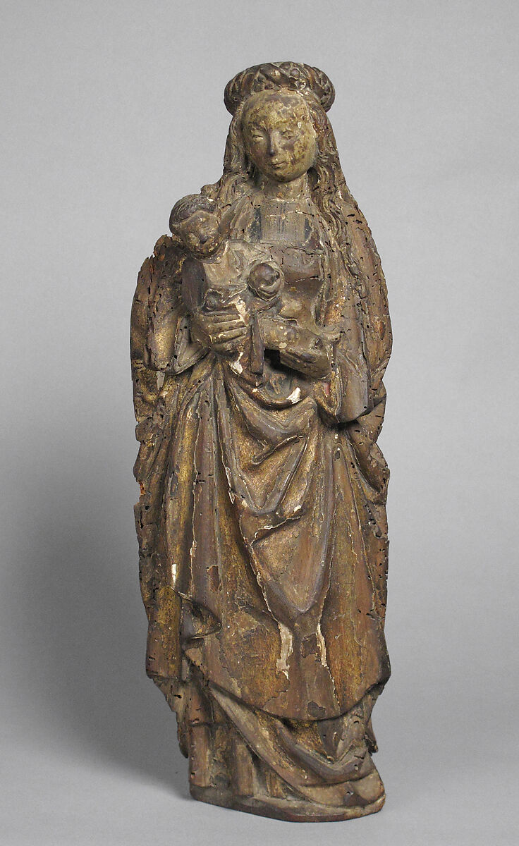 Virgin and Child, Wood, paint, South Netherlandish 