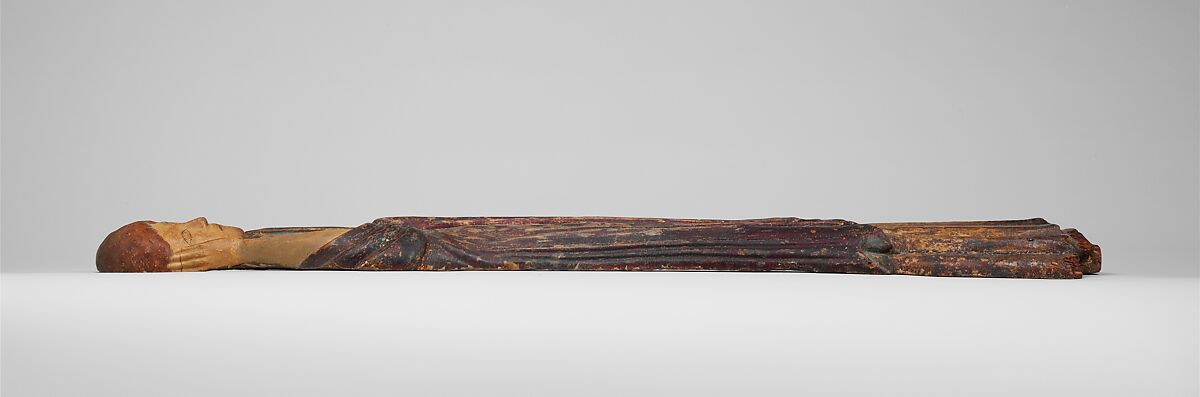 Saint John, Poplar covered with canvas, gesso, and tin foil; oil glazes, Italian