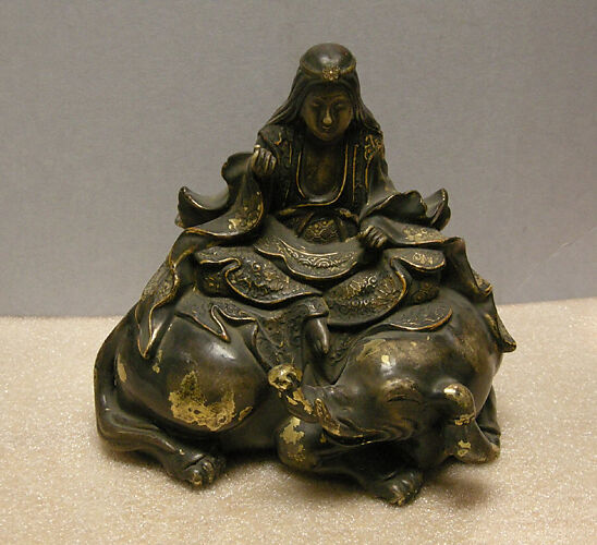 Figure of Fugen Bosetsu Seated on Elephant