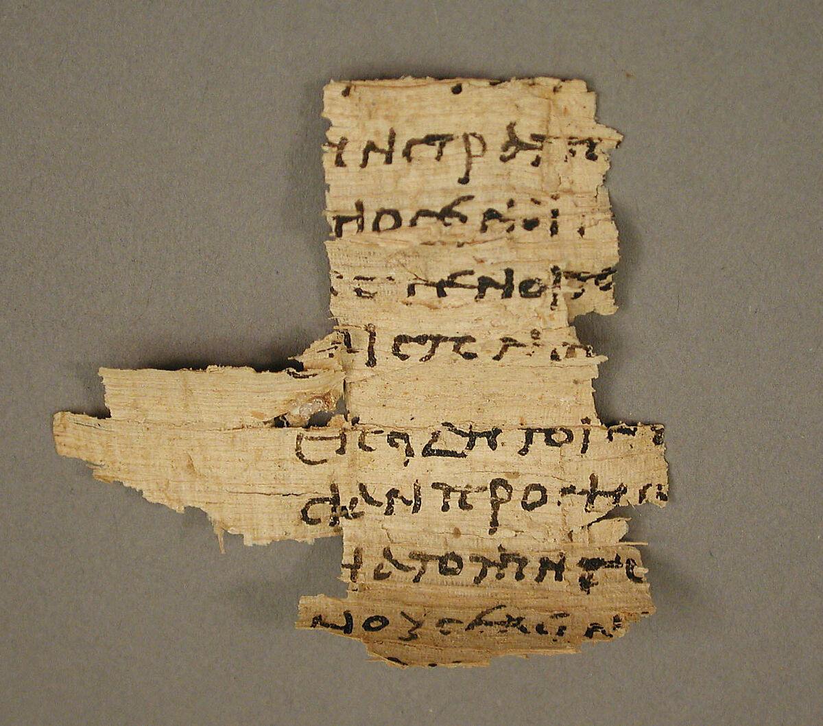 Papyrus Fragment, Papyrus, Coptic 