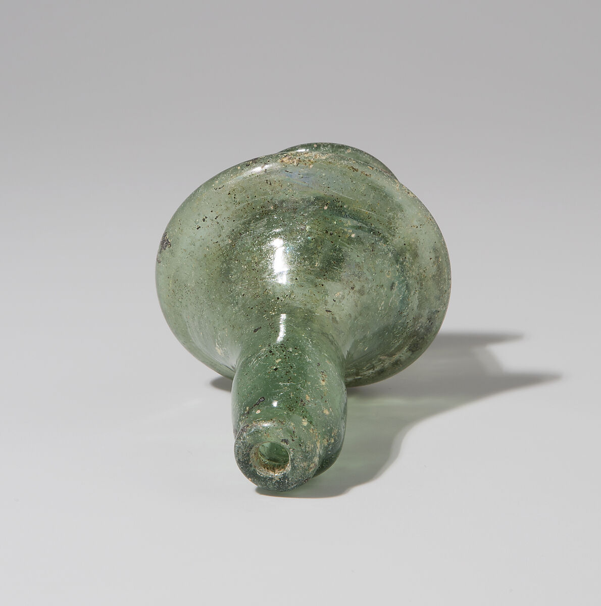 Biconical Bottle, Glass, German