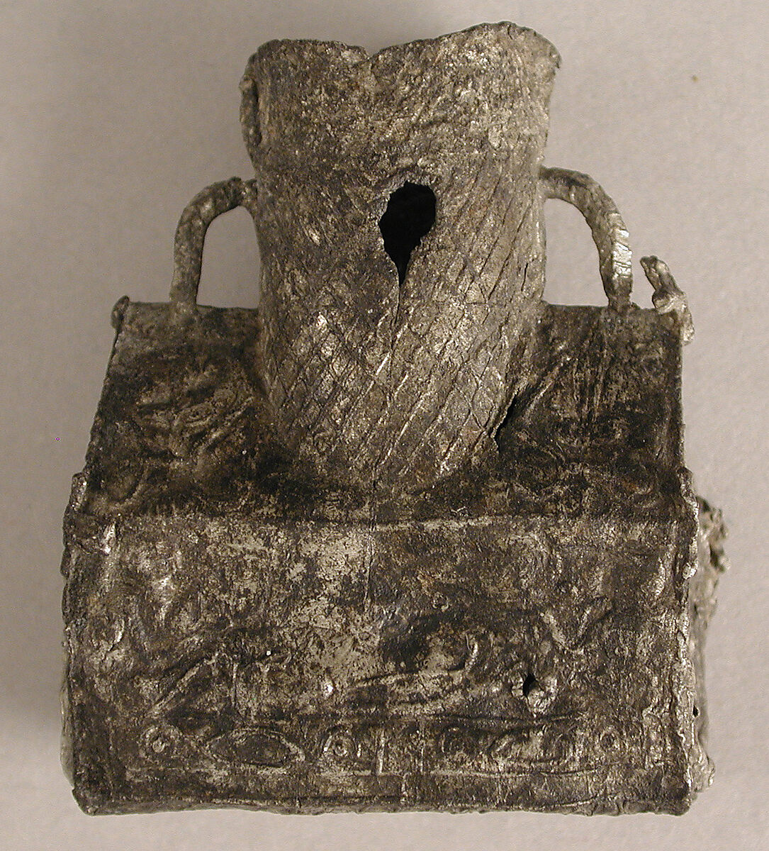 Ampule, Becket, Tin, British