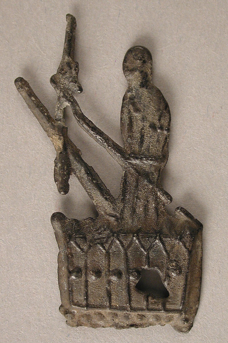 Badge with Figure, Tin/lead alloy, British 
