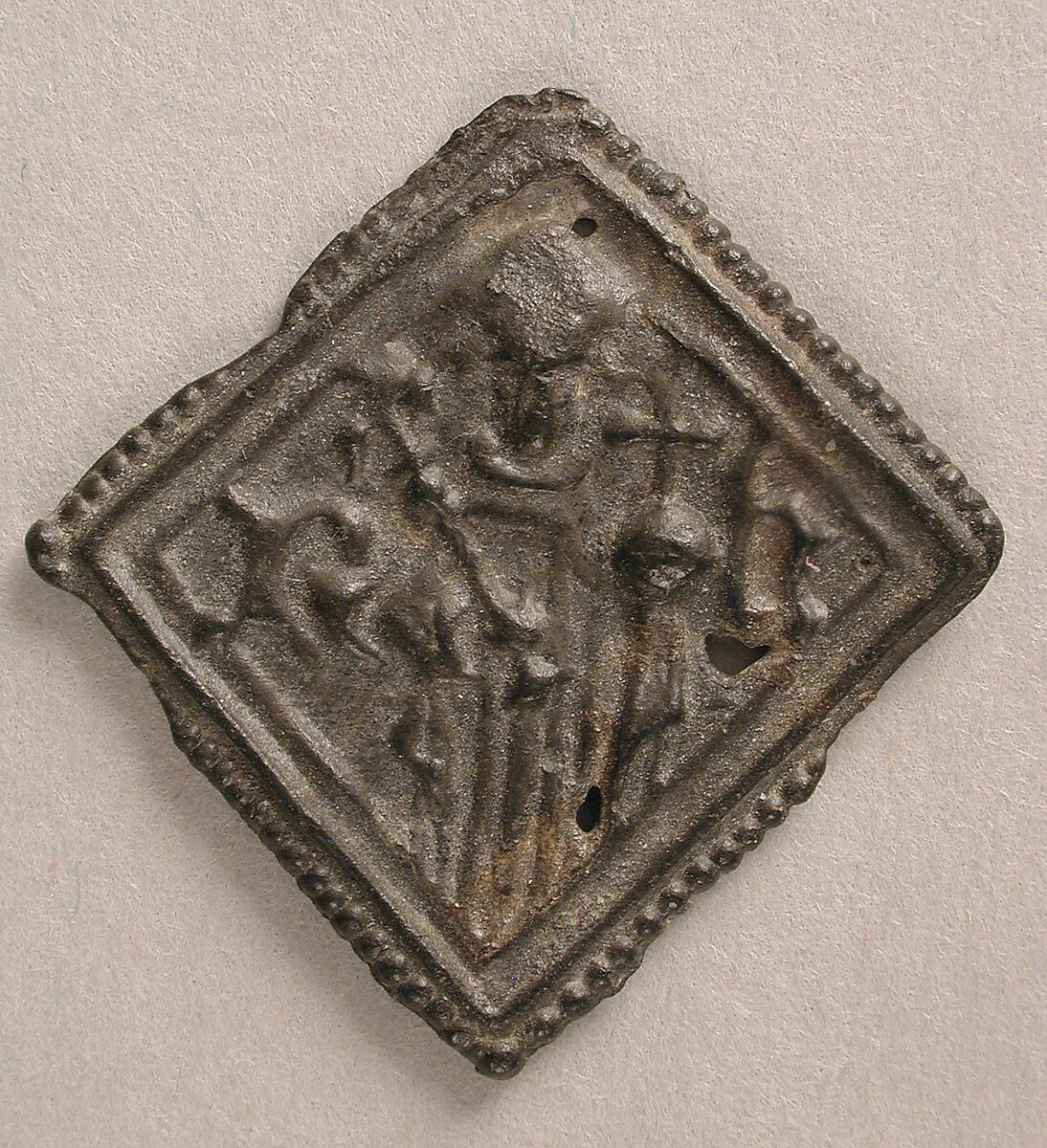 Badge of Henry VI, Tin/lead alloy, British 