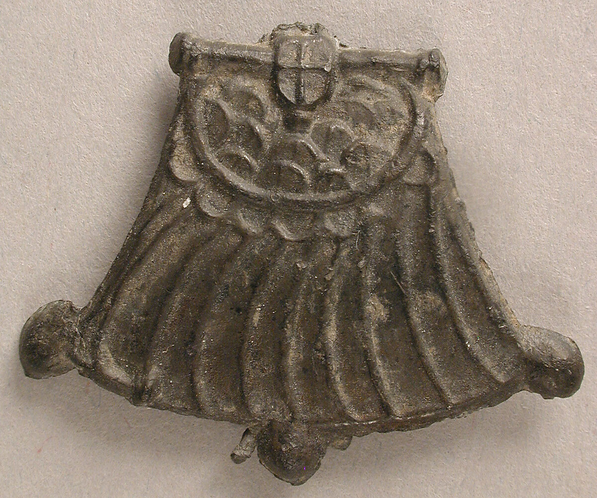 Badge with Purse of Henry VI, Tin/lead alloy, British 