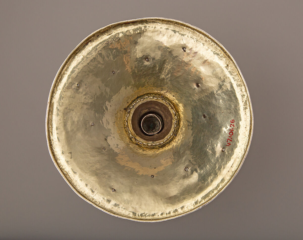 Chalice, Silver, gilded silver, niello, and jewels, German