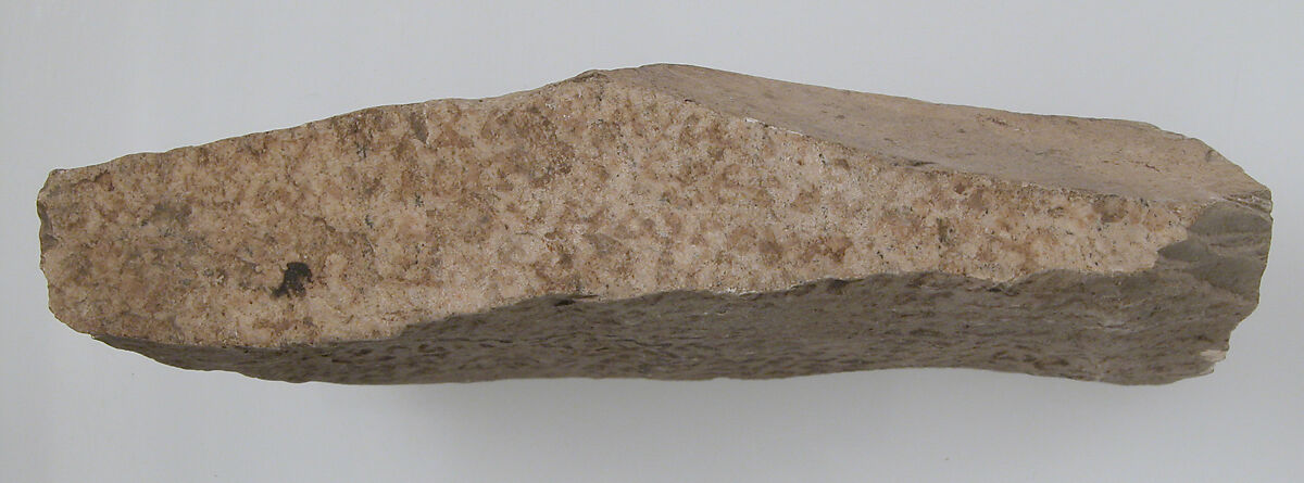 Ostrakon, Limestone with ink inscription, Coptic