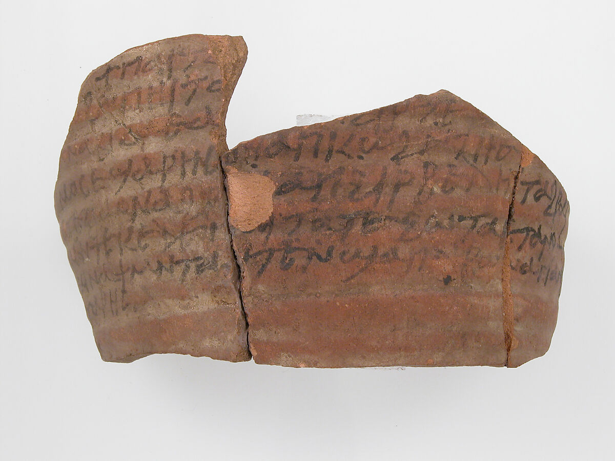 Ostrakon | Coptic | The Metropolitan Museum of Art