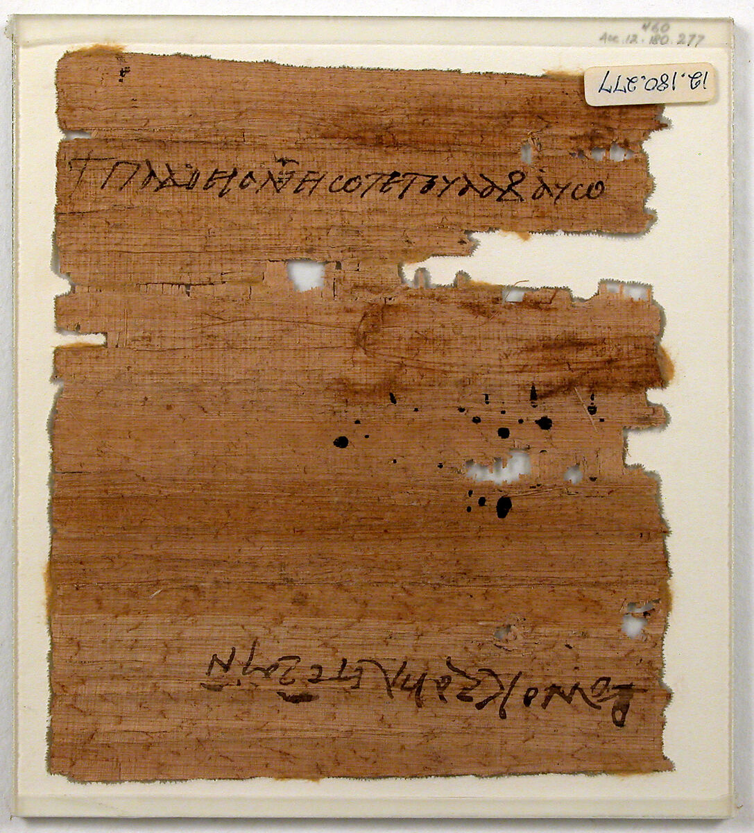 Papyrus, Papyrus and ink, Coptic