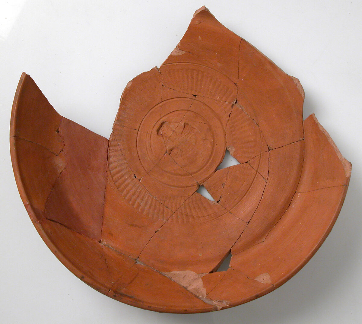Ostrakon with Biblical Text and Liturgical Rubric, Pottery fragment with ink inscription, Coptic