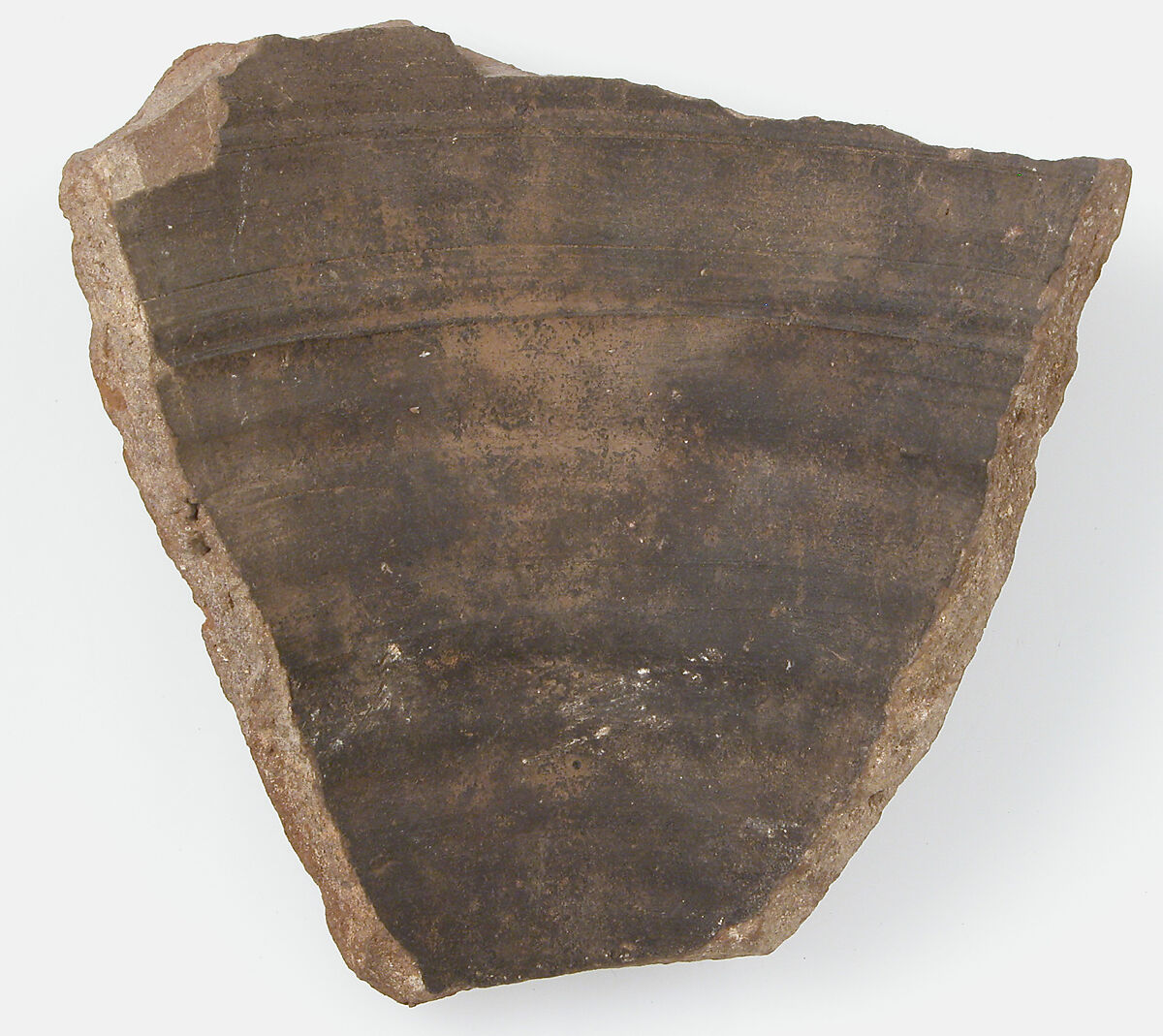 Ostrakon with a Letter, Pottery fragment with ink inscription, Coptic
