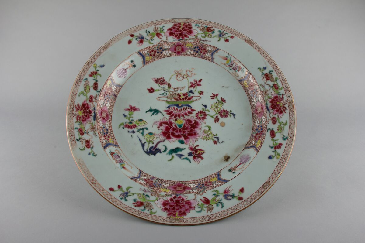 Plate, Porcelain, China 