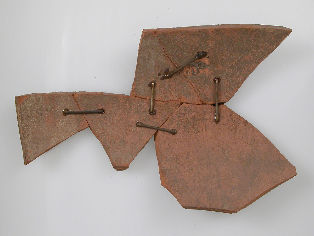 Ostrakon with Troparion (?), Pottery fragment with ink inscription, Coptic
