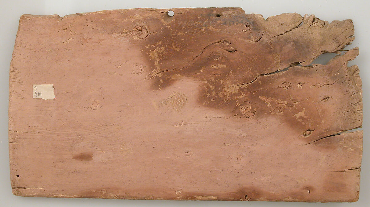 Ostrakon with Text from Song of Songs, Wood with ink inscription, Coptic