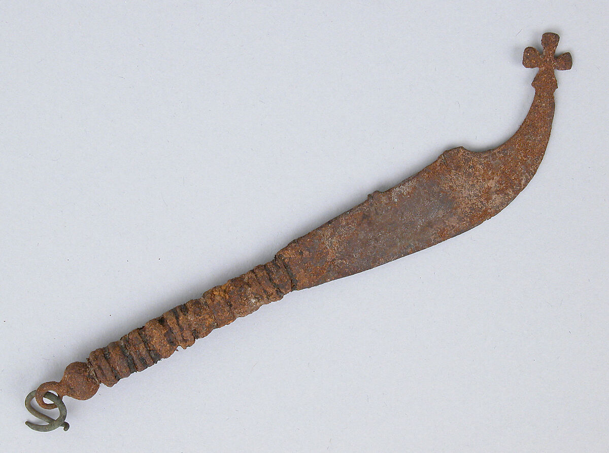 Knife, Iron, Coptic 