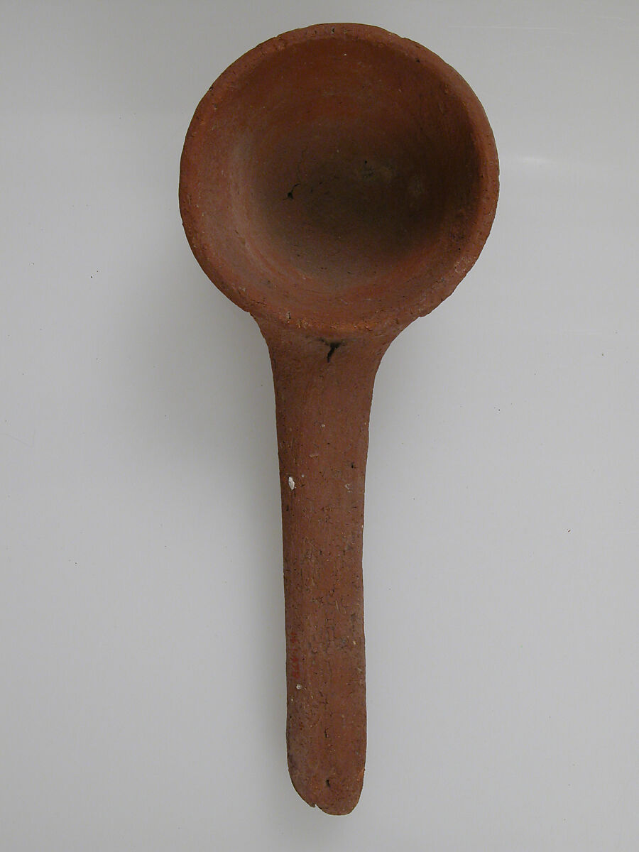 Ladle, Earthenware, Coptic 