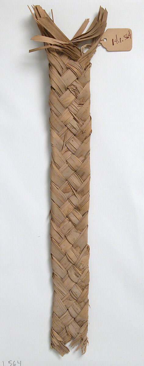 Palm Leaf Braid, Date palm fiber, Coptic 