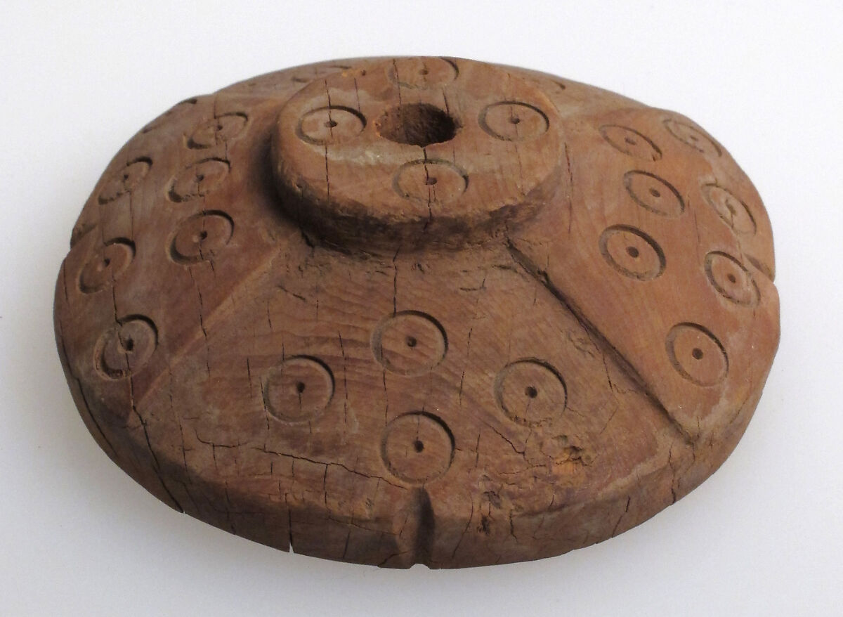 Spindle Whorl, Wood, Coptic