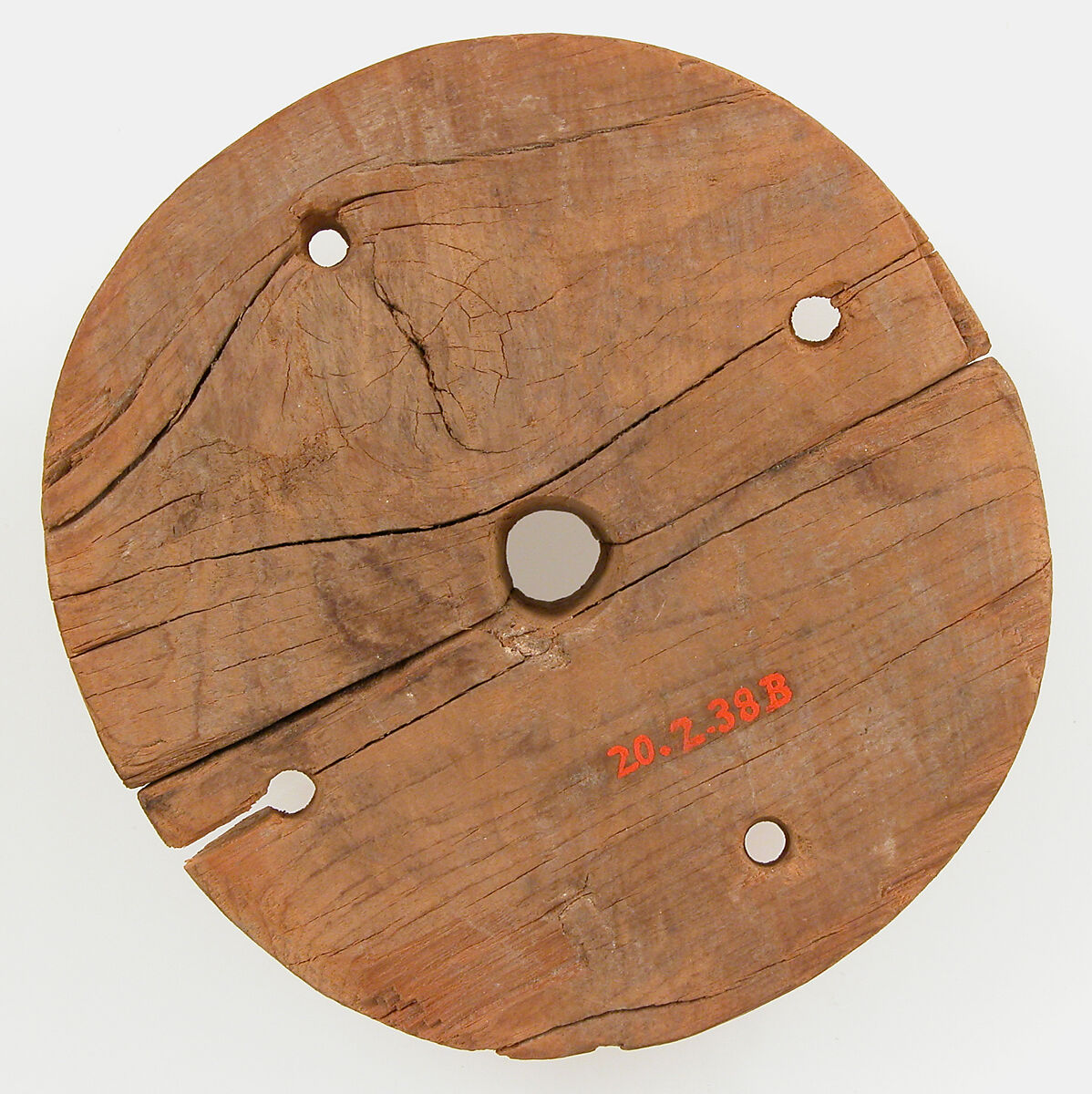 Spindle Whorl, Wood, Coptic