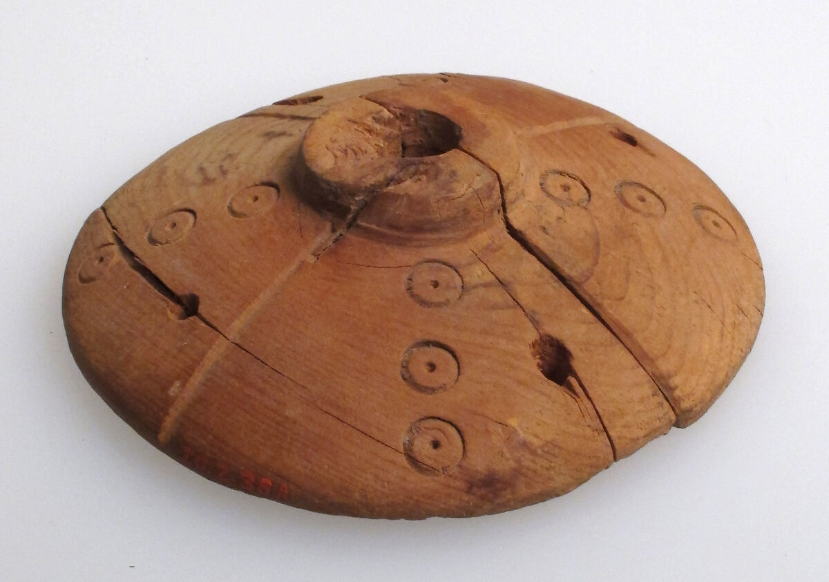 Spindle Whorl, Wood, Coptic