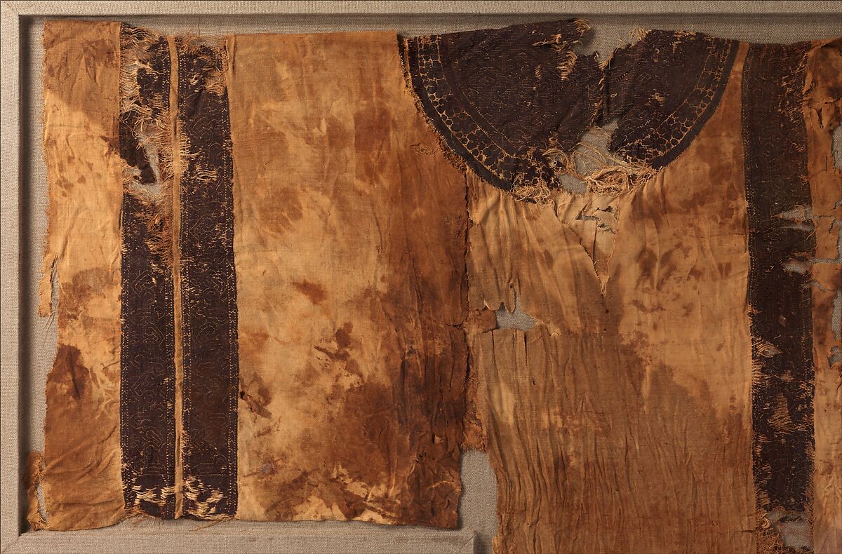 Dress Fragment, Linen, wool, Coptic