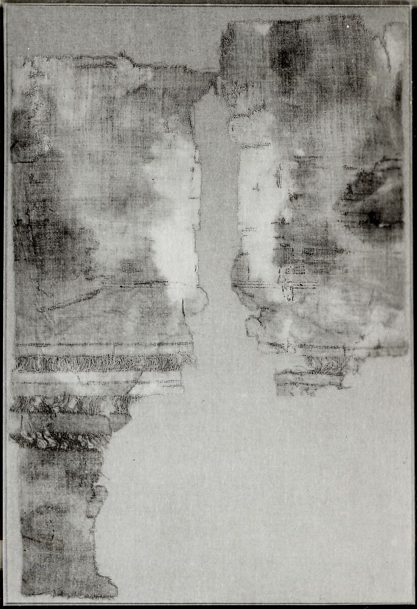 Sheet Fragment, Linen, wool, Coptic 