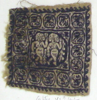 Textile Fragment, Linen, wool, Coptic 