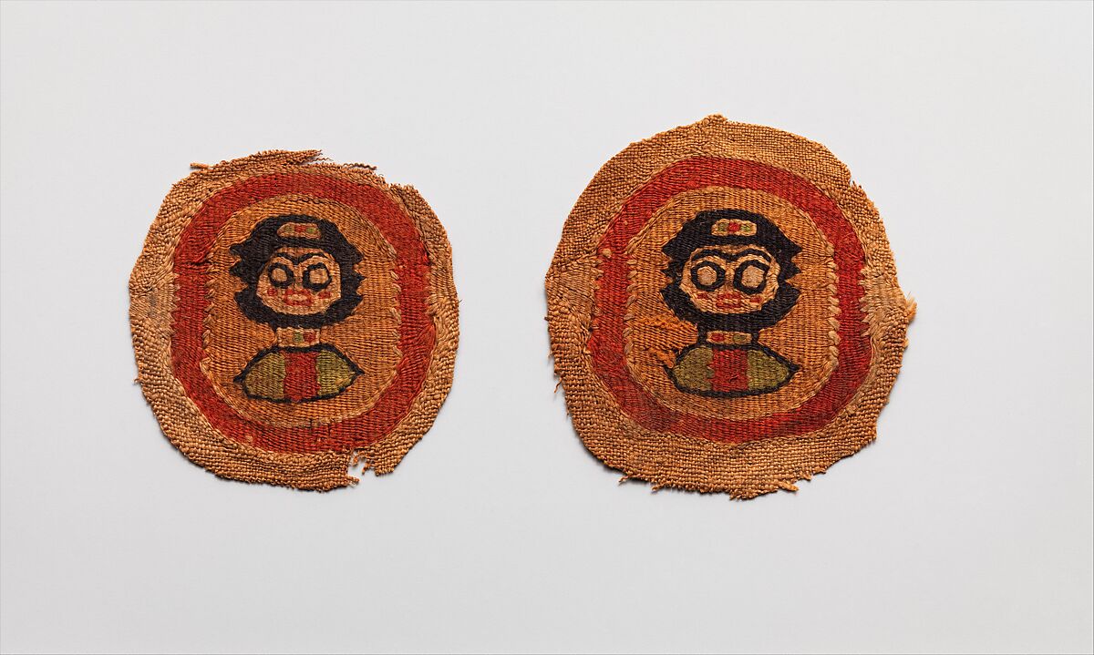 Textile Fragment, Linen, wool, Coptic 