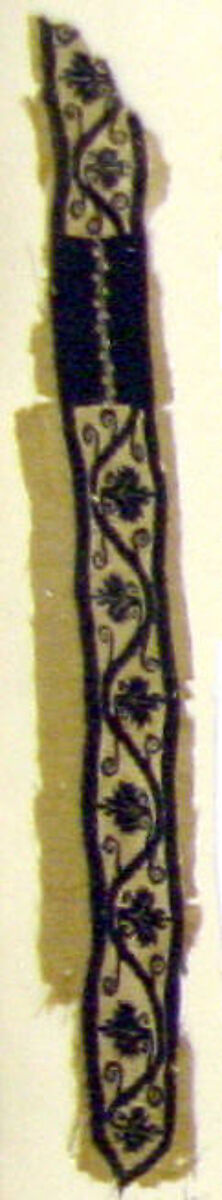 Textile Fragment, Linen, wool, Coptic