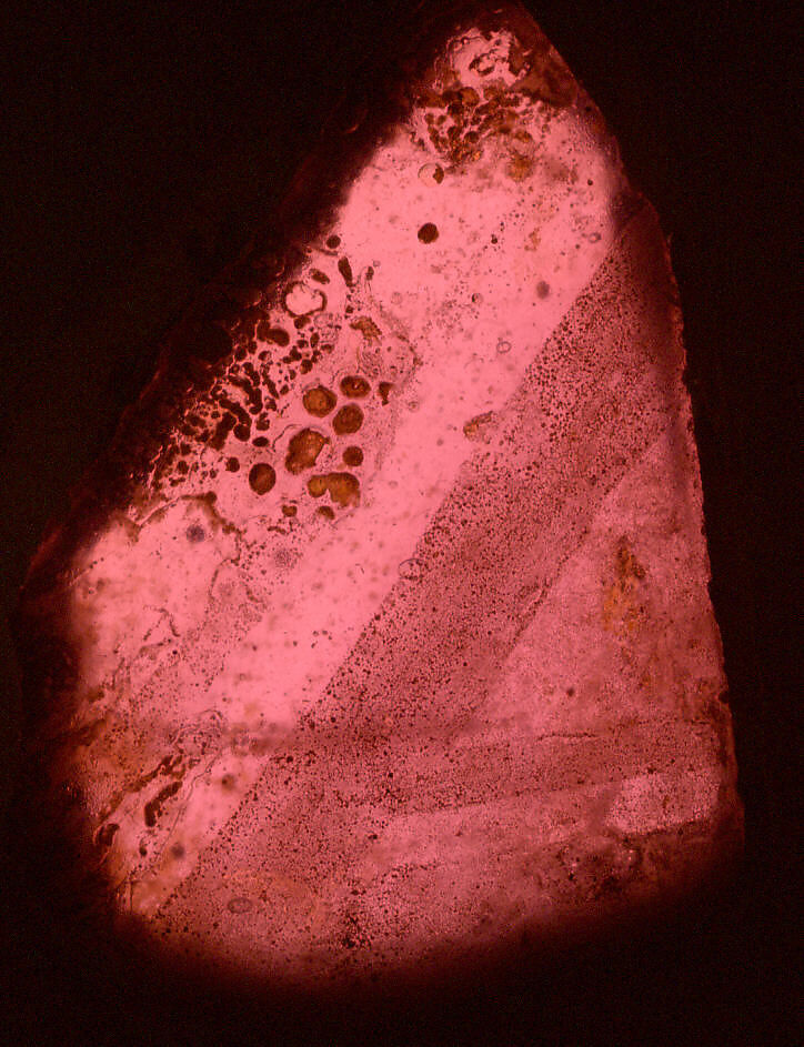 Fragment, Stained Glass, Crusader