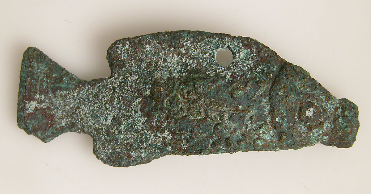Fish, Copper alloy, Coptic