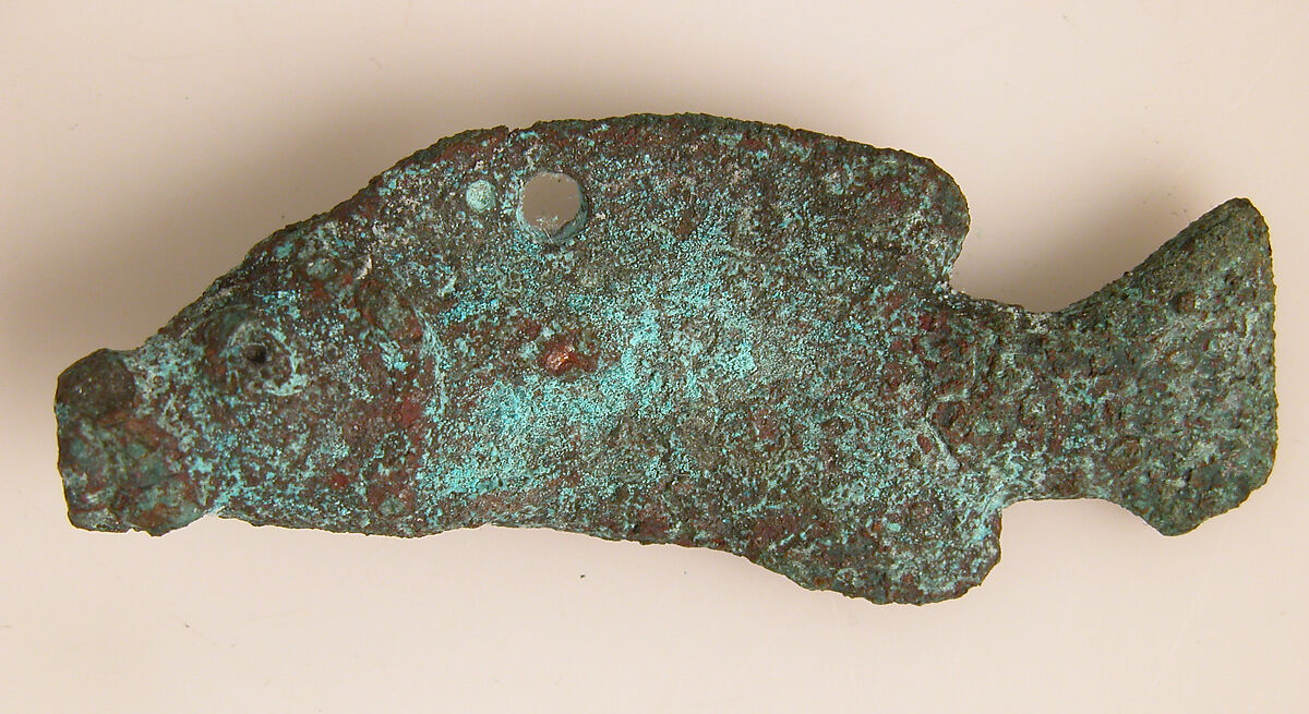 Fish, Copper alloy, Coptic 