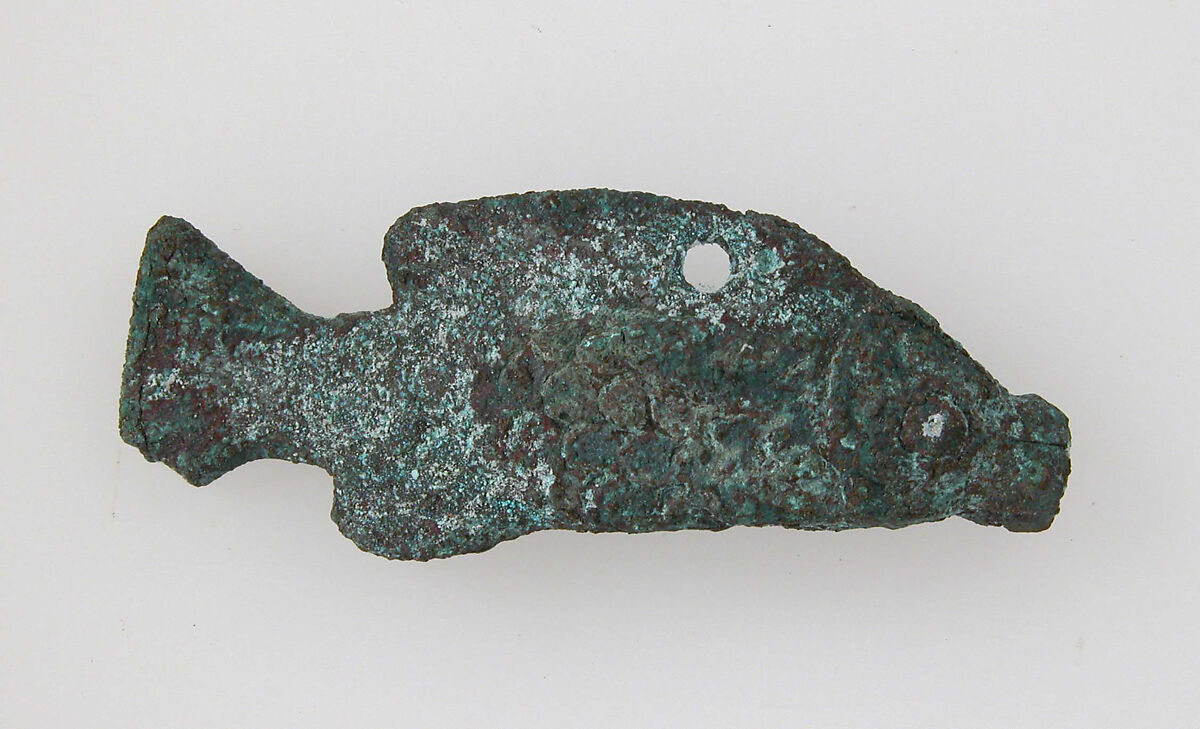 Fish, Copper alloy, Coptic