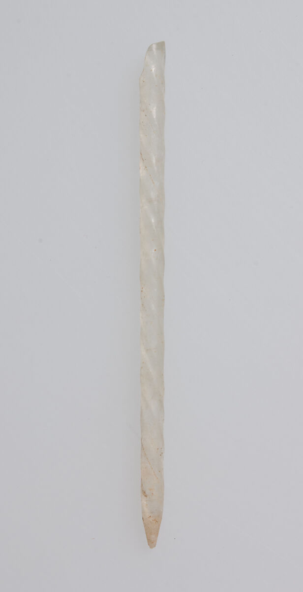 Ivory Fragments, Elephant ivory, wood, and glass, Coptic