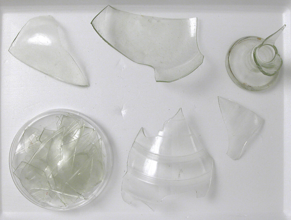Bottle Fragments, Glass, Coptic 