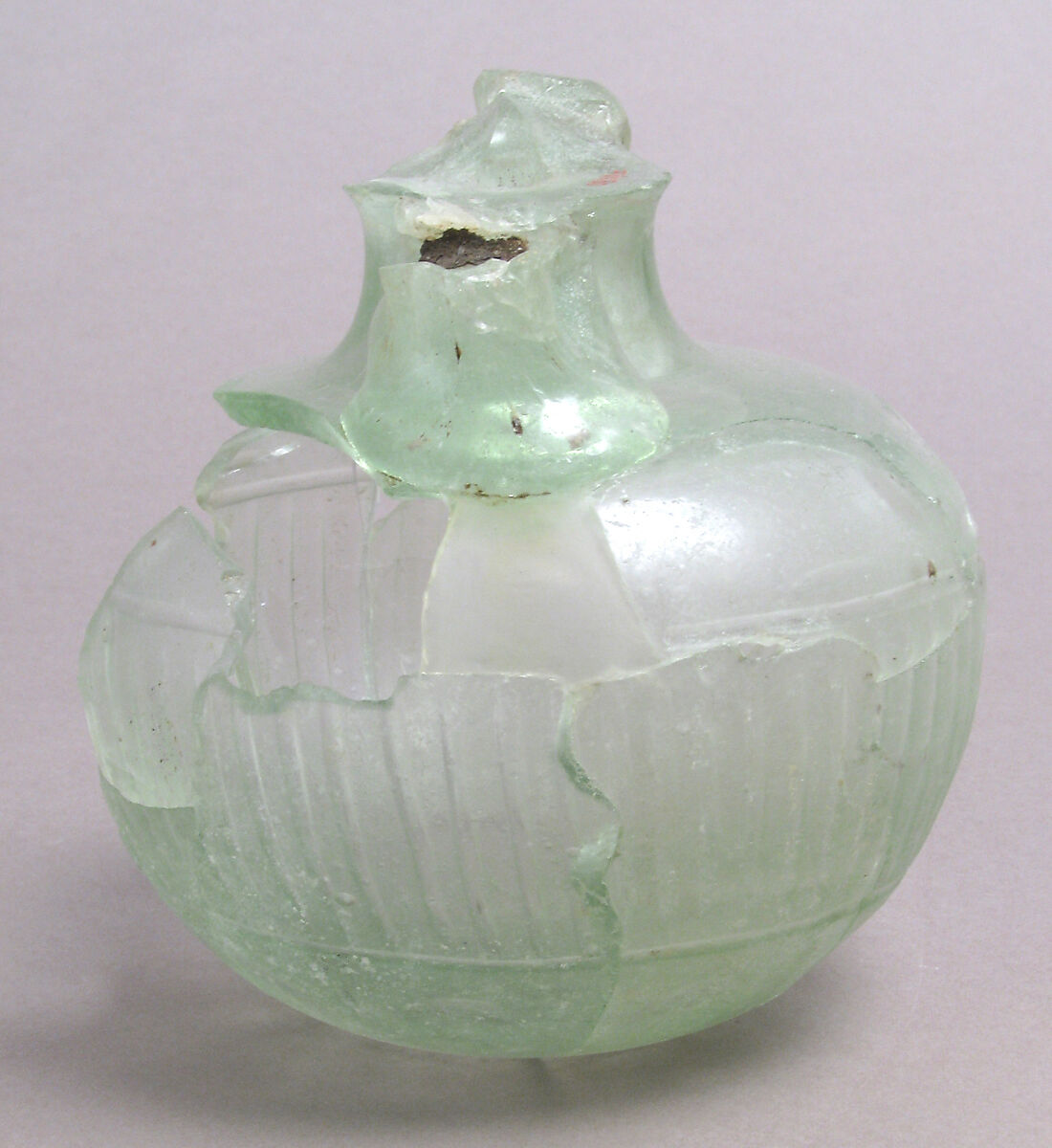Jar, Glass (green), Coptic