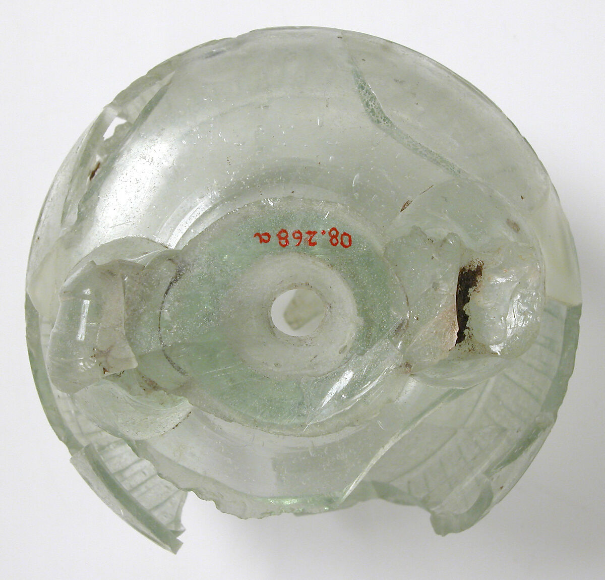 Jar, Glass (green), Coptic