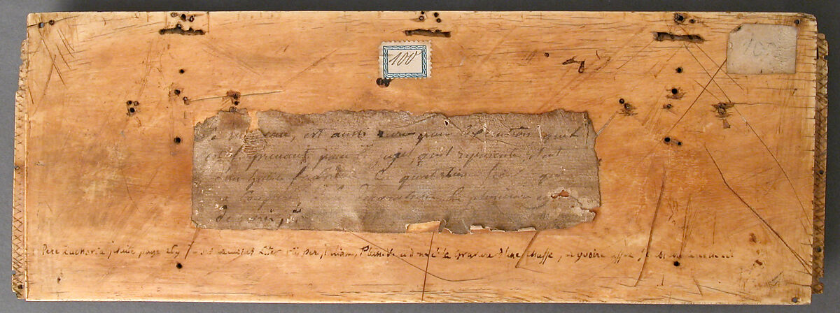 Panel with Hunting Scenes, Ivory, French