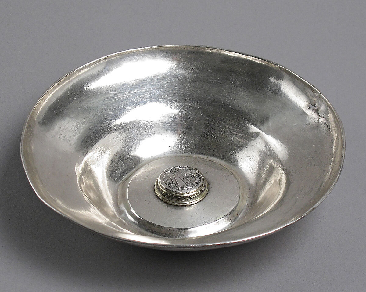 Drinking Vessel (Hanap; one of a pair), Silver, silver gilt, translucent enamel, and opaque enamel, French