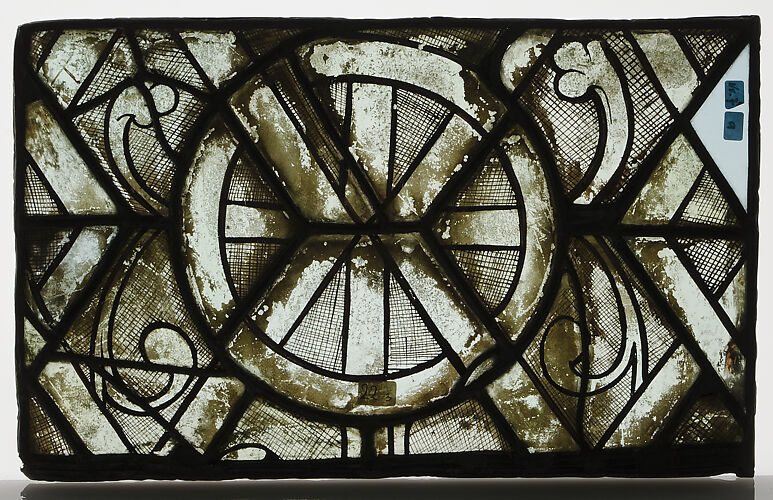 Grisalle Glass Panel