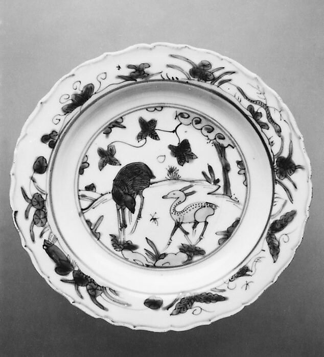 Plate, Porcelain, China 