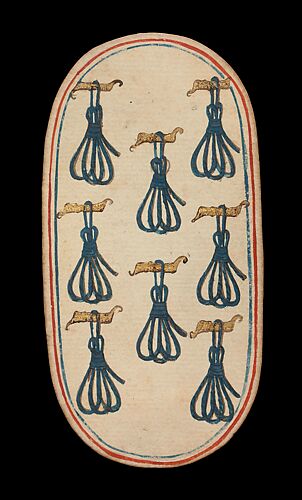 8 of Tethers, from The Cloisters Playing Cards