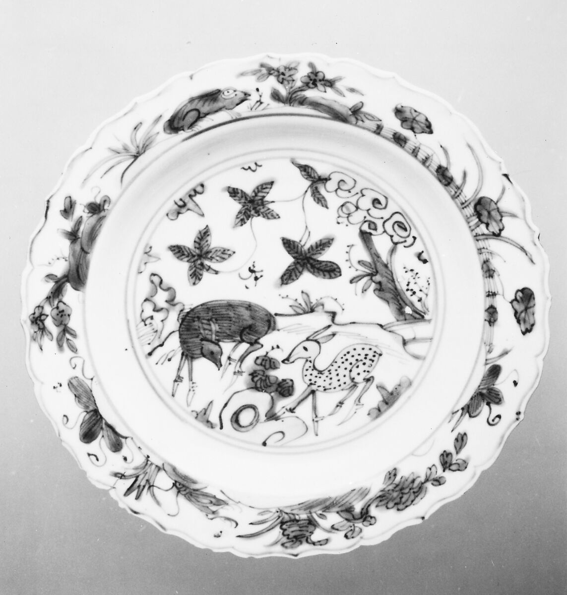Plate, Porcelain, China 