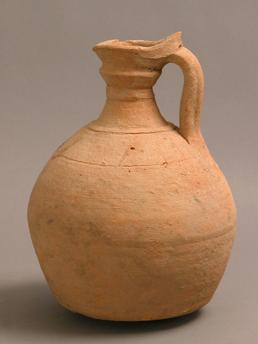 Jug, Earthenware, Coptic 